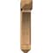 Ekena Millwork Thorton Arts and Crafts Smooth Bracket w/ Offset Brace, Western Red Cedar, 7 1/2"W x 28"D x 36"H BKT0806X28X36THR03SWR - alternate 3